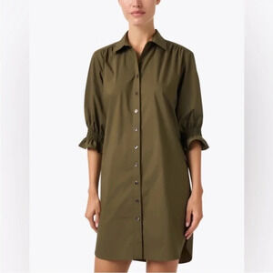 Finley Women's Miller Olive Green Shirt Dress